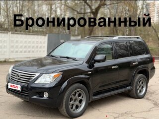 2008 Lexus LX 570 III, чёрный, 3500000 рублей, вид 1