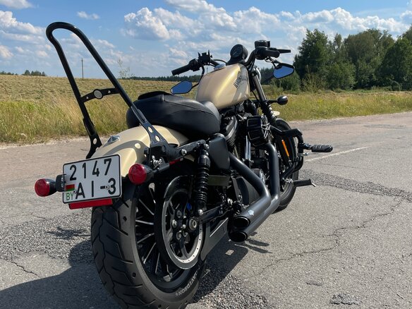 2014 Harley-Davidson Sportster 883, бежевый, 750000 рублей - вид 2