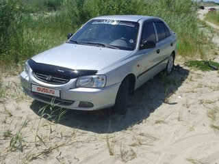 2007 Hyundai Accent ТагАЗ II, серебристый, 550000 рублей, вид 1