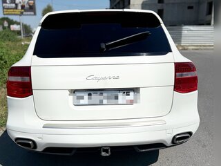 2008 Porsche Cayenne I Рестайлинг (957), белый, 990000 рублей, вид 3