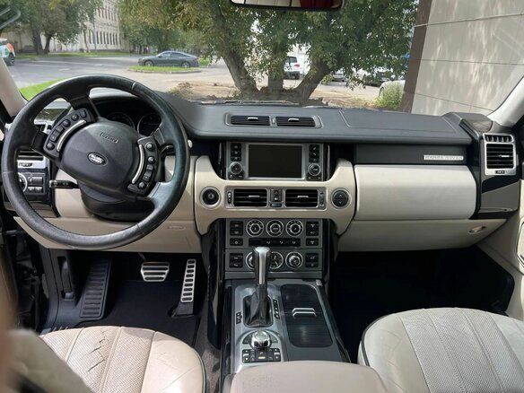 2006 Land Rover Range Rover Supercharged III Рестайлинг, чёрный, 1400000 рублей - вид 6