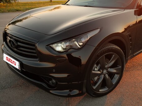 2012 Infiniti FX37 II (S51) Рестайлинг, чёрный, 1980000 рублей, вид 3