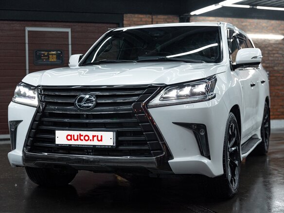 2019 Lexus LX 450d III Рестайлинг 2, белый, 9500000 рублей - вид 23