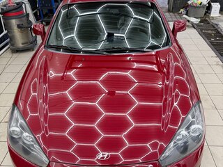 2008 Hyundai Coupe II (GK) Рестайлинг, красный, 900000 рублей, вид 3