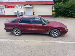 1992 Mitsubishi Galant VI, красный, 250000 рублей, вид 2