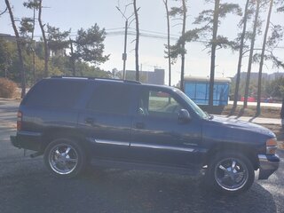 2002 GMC Yukon II (GMT800), синий, 445000 рублей, вид 4