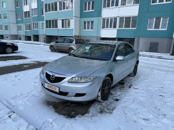 2003 Mazda 6 I (GG), серебристый, 220000 рублей - вид 11