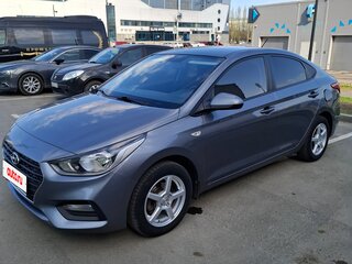 2019 Hyundai Solaris II, серый, 1360000 рублей, вид 3