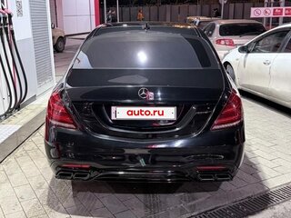 2014 Mercedes-Benz S-Класс 500 Long VI (W222, C217), чёрный, 3100000 рублей, вид 2