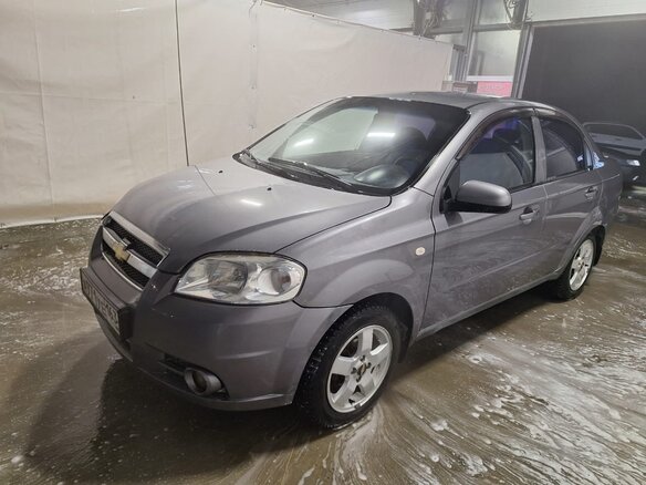 2007 Chevrolet Aveo I Рестайлинг, серый, 380000 рублей