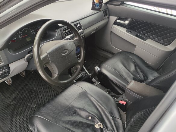 2009 Lada (ВАЗ) Priora I, серебристый, 275000 рублей - вид 6