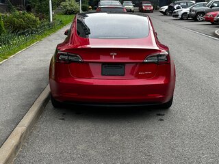 2021 Tesla Model 3 Long Range I, красный, 4050000 рублей, вид 2
