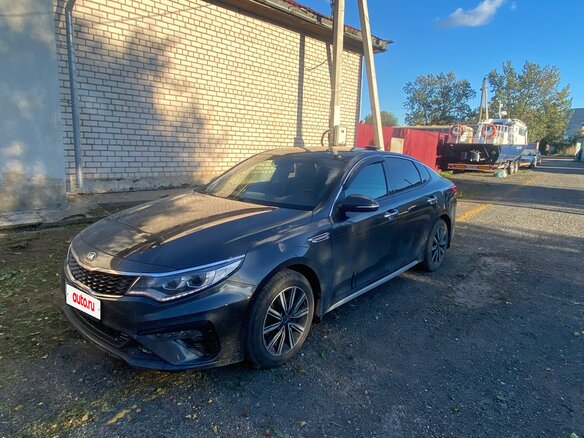 2019 Kia Optima IV Рестайлинг, серый, 1750000 рублей