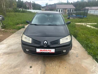 2008 Renault Megane II Рестайлинг, чёрный, 250000 рублей, вид 1