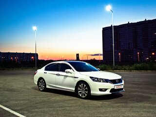 2013 Honda Accord IX, белый, 1480000 рублей, вид 3