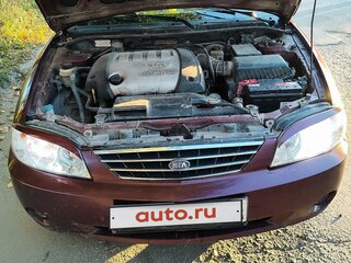 2007 Kia Spectra I Рестайлинг 2, красный, 420000 рублей, вид 4