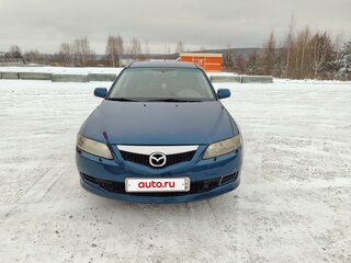 2007 Mazda 6 I (GG) Рестайлинг, синий, 650000 рублей, вид 2
