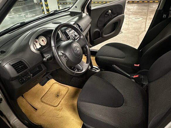 2009 Nissan Micra III (K12), серый, 500000 рублей - вид 5