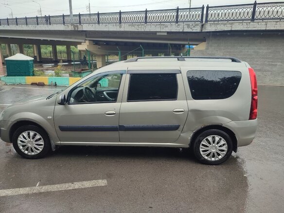 2014 Lada (ВАЗ) Largus I, бежевый, 450000 рублей - вид 3
