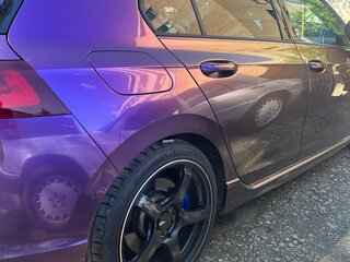 2020 Volkswagen Golf R VIII, синий, 4700000 рублей, вид 4