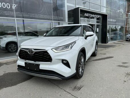 2026 Toyota Highlander IV (XU70), белый, 5550000 рублей, вид 3