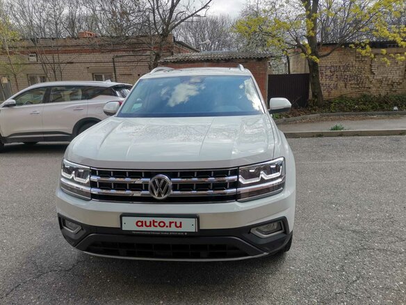 2018 Volkswagen Teramont I, белый, 4300000 рублей - вид 1