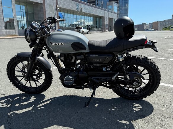 2022 Honda GB 350S, серый, 585000 рублей - вид 8