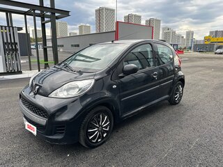 2009 Peugeot 107 I Рестайлинг, чёрный, 400000 рублей, вид 1