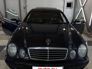 2000 Mercedes-Benz CLK-Класс 230 I (W208) Рестайлинг, синий, 950000 рублей, вид 2