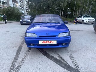2010 Lada (ВАЗ) 2114, синий, 200000 рублей, вид 1