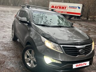 2011 Kia Sportage III, серый, 1300000 рублей, вид 3