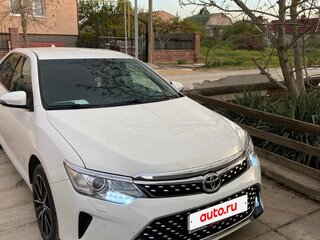 2014 Toyota Camry VII (XV50), белый, 1500000 рублей, вид 1