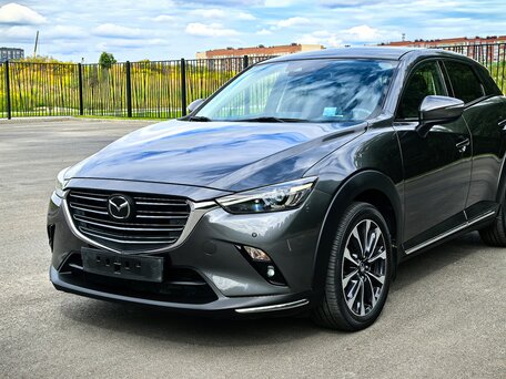 2020 Mazda CX-3 I Рестайлинг, серый, 2150000 рублей, вид 2