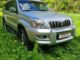 2008 Toyota Land Cruiser Prado 120 Series Рестайлинг, серебристый, 2750000 рублей, вид 2