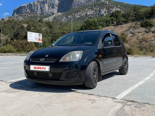 2006 Ford Fiesta Mk5, чёрный, 375000 рублей, вид 2