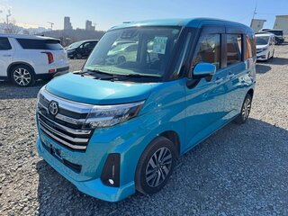 2021 Toyota Roomy I Рестайлинг, синий, 1450000 рублей, вид 2
