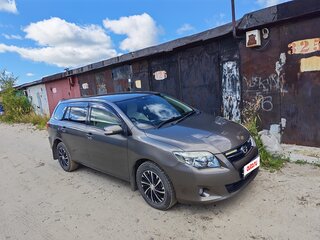 2011 Toyota Corolla Fielder X (E140, E150) Рестайлинг, коричневый, 1400000 рублей, вид 3