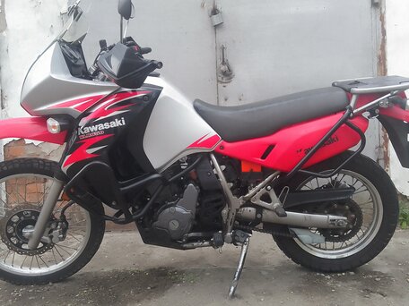 2007 Kawasaki KLR 650, серебристый, 360000 рублей, вид 1