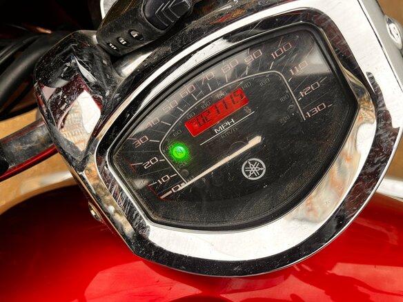 2007 Yamaha XVS1300, красный, 749000 рублей - вид 8