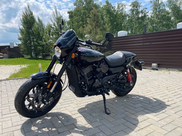 2020 Harley-Davidson Street Rod, чёрный, 800000 рублей - вид 9