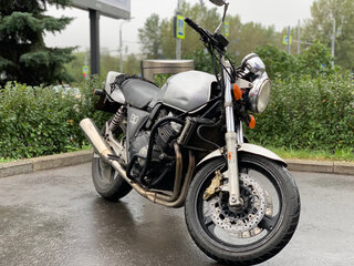 1997 Honda CB 400 Super Four, серебристый, 300000 рублей, вид 4