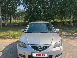 2008 Mazda 3 I (BK) Рестайлинг, серебристый, 400000 рублей, вид 2