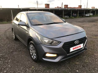 2017 Hyundai Solaris II, серый, 730000 рублей, вид 2