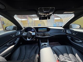 2019 Mercedes-Benz S-Класс 350 d Long VI (W222, C217) Рестайлинг, чёрный, 7200000 рублей, вид 3