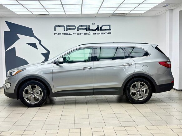 2013 Hyundai Santa Fe Grand III, серый, 1650000 рублей - вид 5