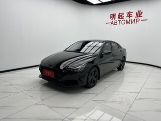 2022 Hyundai Elantra VII (CN7), чёрный, 1200666 рублей, вид 3