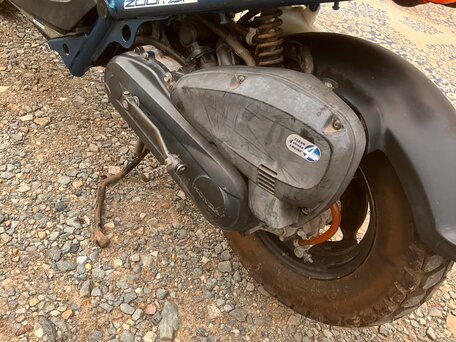 2010 Honda Zoomer, синий, 80000 рублей, вид 3