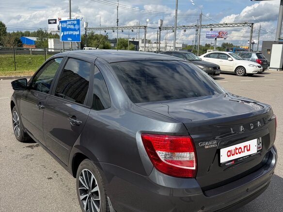 2025 Lada (ВАЗ) Granta I Рестайлинг, серый, 939000 рублей - вид 9