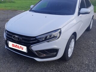 2023 Lada (ВАЗ) Vesta I Рестайлинг (NG), белый, 1200000 рублей, вид 2