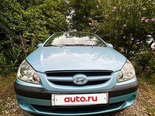 2007 Hyundai Getz I Рестайлинг, голубой, 485000 рублей, вид 1